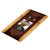 Gepersonaliseerde foto, KERK MAGNETEN. De gunsten  Magneet (Linkerzijde)