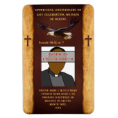 Gepersonaliseerde foto, KERK MAGNETEN. De gunsten  Magneet (Verticaal)