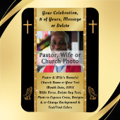 Gepersonaliseerde foto, kerkgunsten, kerkmagneten magneet