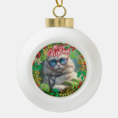 Gepersonaliseerde foto Kerst Decor Ornament (Voorkant)
