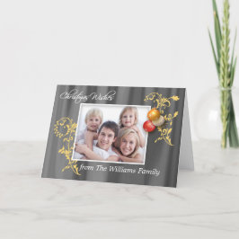 Gepersonaliseerde foto Kerst Kaart