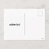 Gepersonaliseerde Foto Kerst Kaart - Vakantie Gift (Achterkant)