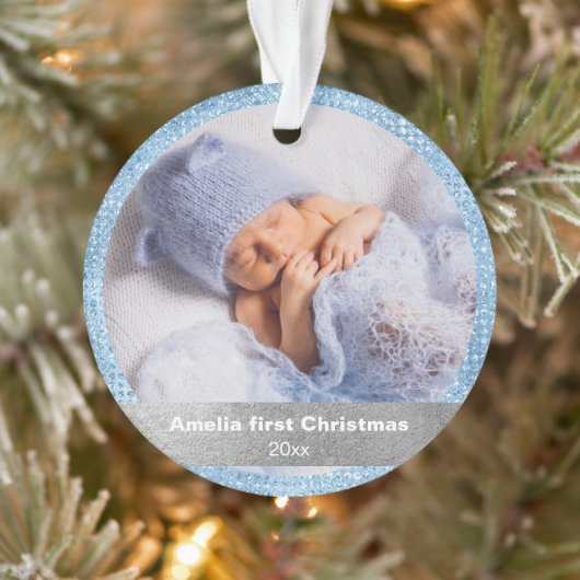 Gepersonaliseerde Foto Kerst Ornament Gift (Boom)