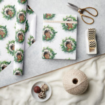 Gepersonaliseerde foto Kerstkrans