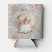 Gepersonaliseerde foto-Koelbox | Beste grootouders Blikjeskoeler (Voorkant)