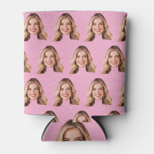 Gepersonaliseerde Foto Koelboxxen, foto geschenken Blikjeskoeler (Voorkant)