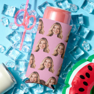 Gepersonaliseerde Foto Koelboxxen, foto geschenken Seltzer Blikjeskoeler