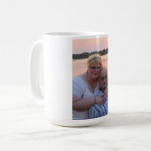 Gepersonaliseerde foto koffie mok (Voorkant links)