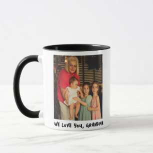 Gepersonaliseerde Foto Koffie Mok, Aangepaste Oma  Mok