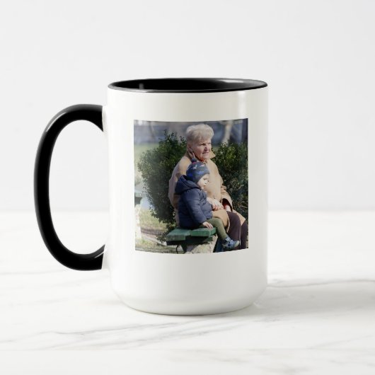 Gepersonaliseerde Foto Koffie Mok Verjaardagscadea (Links)