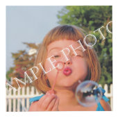 Gepersonaliseerde foto kubus. Maak je eigen! Kubus (Rechts)