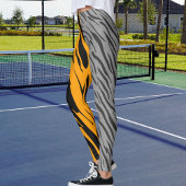 Gepersonaliseerde foto Leopard Wild Cat Pattern An Leggings