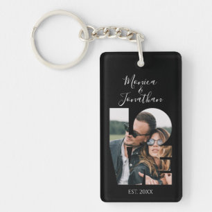 Gepersonaliseerde foto Liefde Keepsake Sleutelhanger