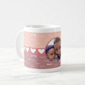 Gepersonaliseerde foto-Lijst Koffe-Mok Koffiemok (Voorkant links)