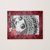 Gepersonaliseerde,  foto-lijst puzzel legpuzzel (Horizontaal)