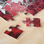 Gepersonaliseerde,  foto-lijst puzzel legpuzzel (Zijkant)