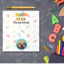 Gepersonaliseerde foto lunchbox love note