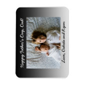 Gepersonaliseerde Foto Magnet voor Vaderdag Magneet (Verticaal)