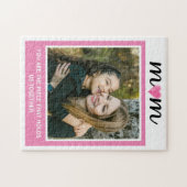 Gepersonaliseerde foto mam je houdt ons samen cita legpuzzel (Horizontaal)