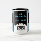 Gepersonaliseerde foto medewerker van de maand mok (Midden)