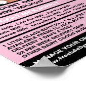 Gepersonaliseerde foto, melkboer/vrouw poster (Hoek)