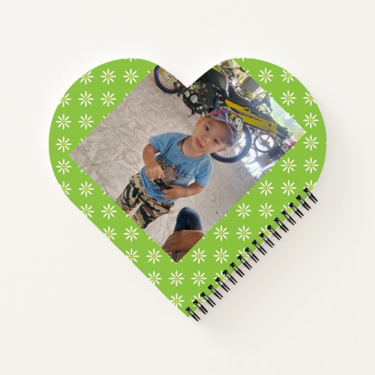 Gepersonaliseerde foto met jouw naam Gemakkelijk t Notitieboek (Achterkant)