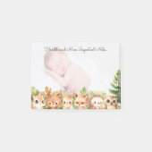 Gepersonaliseerde foto Modern Post-it® Notes (Voorkant)