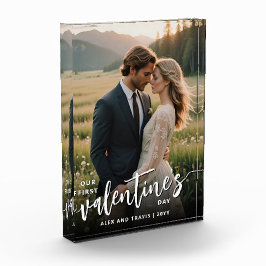 Gepersonaliseerde foto Moderne eerste Valentijnsda