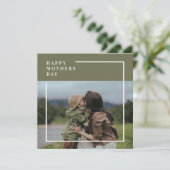 Gepersonaliseerde foto Moederdag cadeau (Staand voorkant)