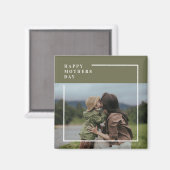 Gepersonaliseerde foto Moederdag cadeau Magneet (Voorkant / Achterkant)