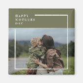 Gepersonaliseerde foto Moederdag cadeau Magneet (Voorkant)