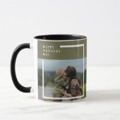 Gepersonaliseerde foto Moederdag cadeau Mok (Links)