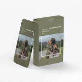 Gepersonaliseerde foto Moederdag cadeau Pokerkaarten