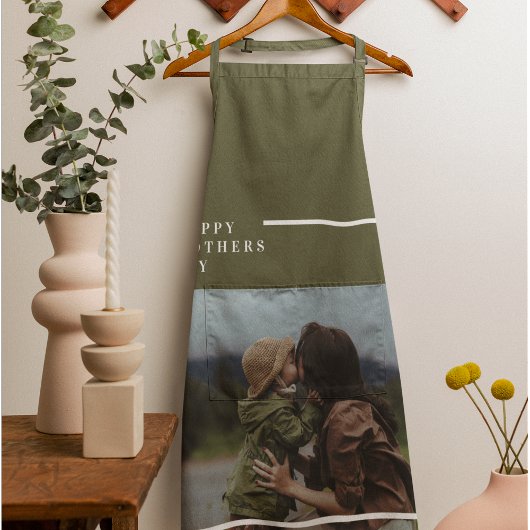 Gepersonaliseerde foto Moederdag cadeau Schort