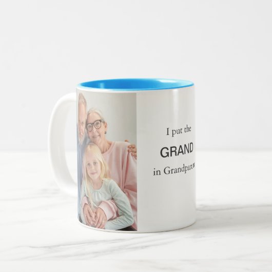 Gepersonaliseerde Foto Mok - Aangepast Afbeelding  (Voorkant links)