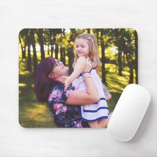 Gepersonaliseerde foto Muismat (Met muis)