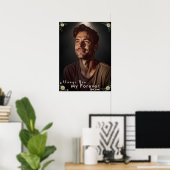 Gepersonaliseerde foto & naam | Gepersonaliseerd c Poster (Thuiskantoor)