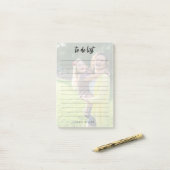 Gepersonaliseerde foto & naam om te doen lijst Pos Post-it® Notes (Op bureau)