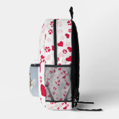 Gepersonaliseerde Foto & Naam Poot afdrukken Patro Bedrukte Rugzak (Rechts)