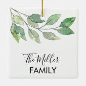 Gepersonaliseerde foto Nieuw huis Keramisch Ornament (Achterkant)