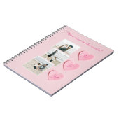 Gepersonaliseerde Foto Notitieboek Gift-Aangepaste (Linkerzijde)