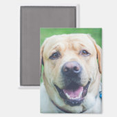 Gepersonaliseerde foto of kunst magneet (Voorkant / Achterkant)