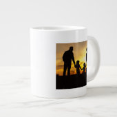 Gepersonaliseerde foto Papa en dochter Specialty M Grote Koffiekop (Voorkant rechts)