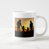 Gepersonaliseerde foto Papa en dochter Specialty M Grote Koffiekop (Rechts)