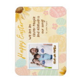 Gepersonaliseerde foto Pasen Magneet (Verticaal)