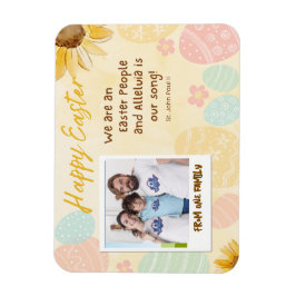 Gepersonaliseerde foto Pasen Magneet