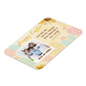 Gepersonaliseerde foto Pasen Magneet (Linkerzijde)