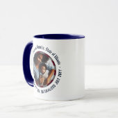 Gepersonaliseerde foto Patriottisch Amerikaans Vla Mok (Voorkant links)