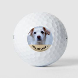Gepersonaliseerde foto Pet L Family Golfballen