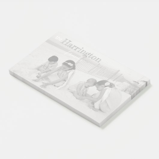 Gepersonaliseerde foto Post-it® notities 10x6 fami Notes (Schuin)